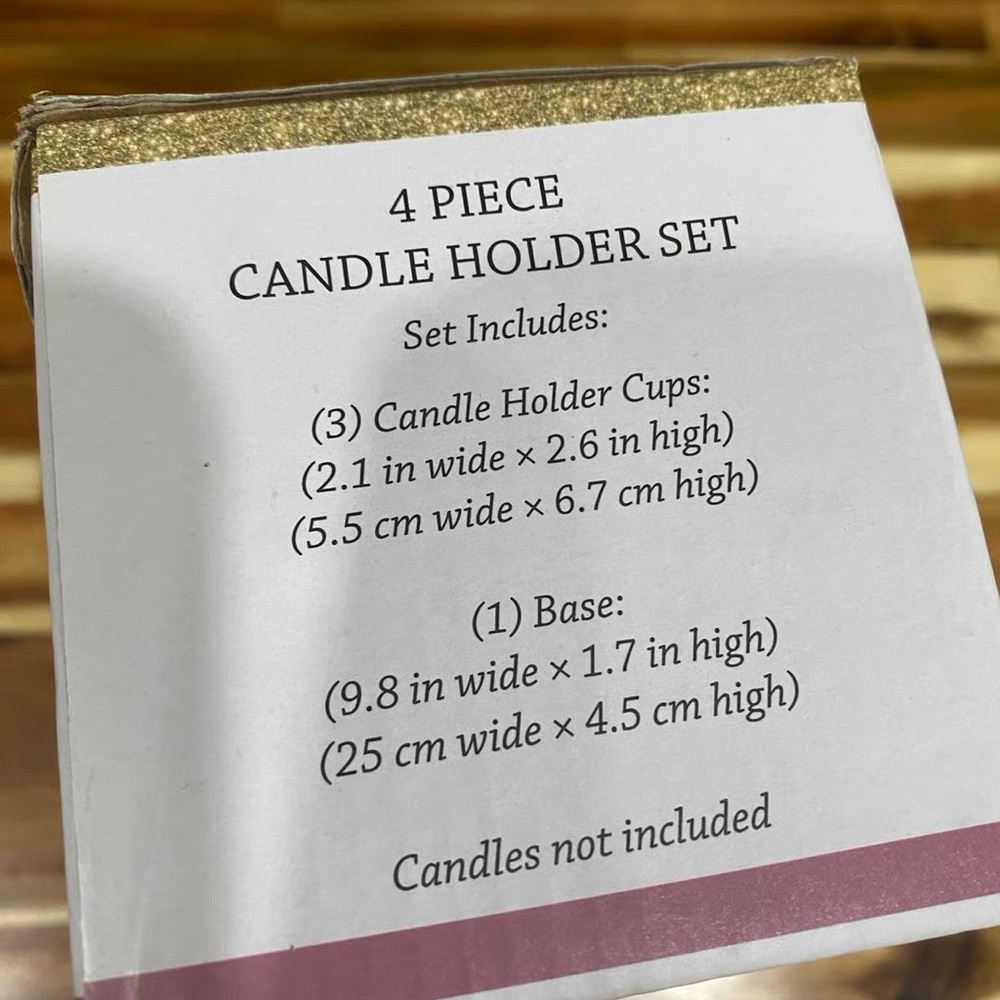 Candle Holder Set - Picture 4 of 4